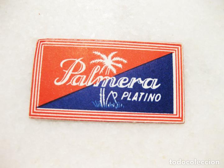 Antig&uuml;edades: HOJA DE AFEITAR DE LA MARCA PALMERA PLATINO - Foto 1
