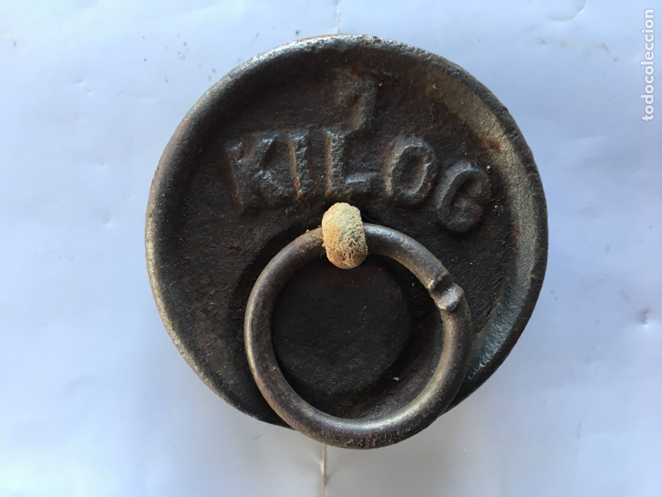 Antig&uuml;edades: Antigua Pesa (1 kilo) 5,- - Foto 1