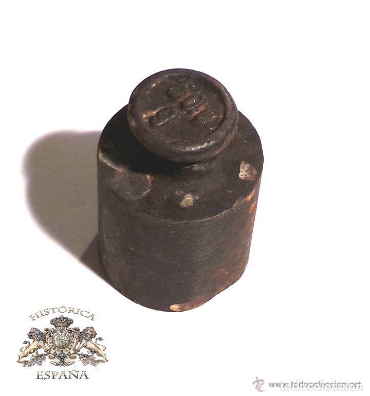 Antig&uuml;edades: PESA DE 500 GRAMOS DE HIERRO - Foto 3