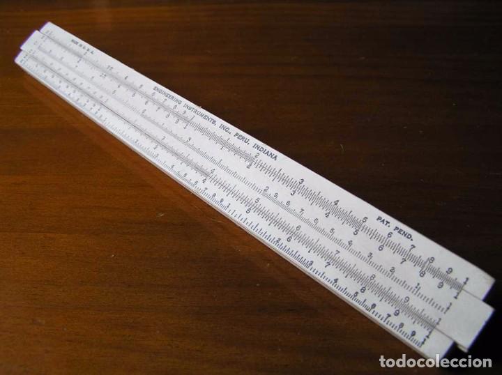 Antig&uuml;edades: REGLA DE CALCULO DE MADERA ENGINEERING INSTRUMENTS MADE IN U. S. A. SLIDE RULE RECHENSCHIEBER - Foto 12