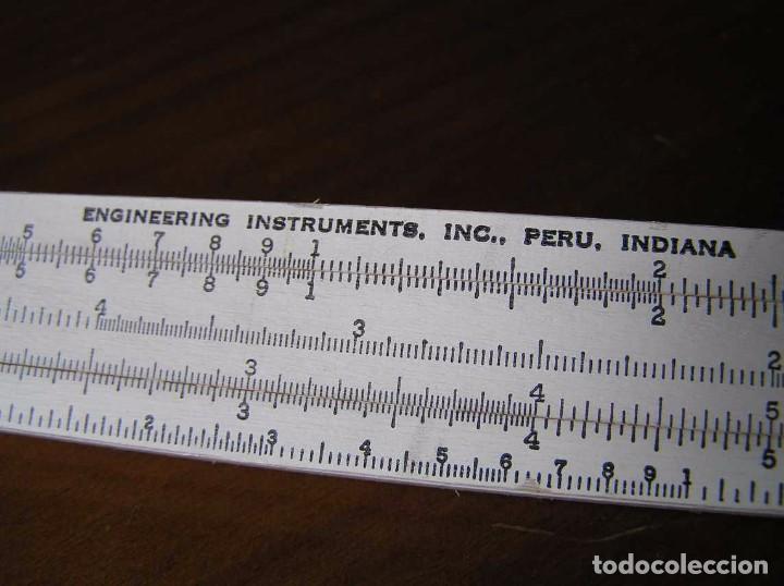 Antig&uuml;edades: REGLA DE CALCULO DE MADERA ENGINEERING INSTRUMENTS MADE IN U. S. A. SLIDE RULE RECHENSCHIEBER - Foto 15