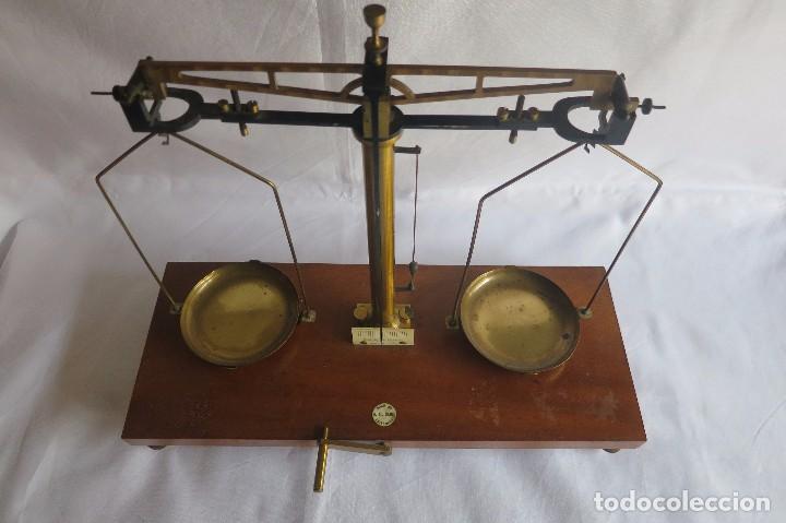 Antig&uuml;edades: balanza de precision Becker 1926 - Foto 2