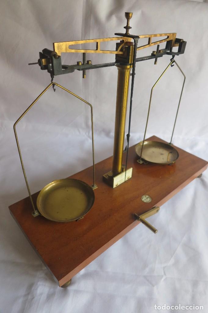 Antig&uuml;edades: balanza de precision Becker 1926 - Foto 3