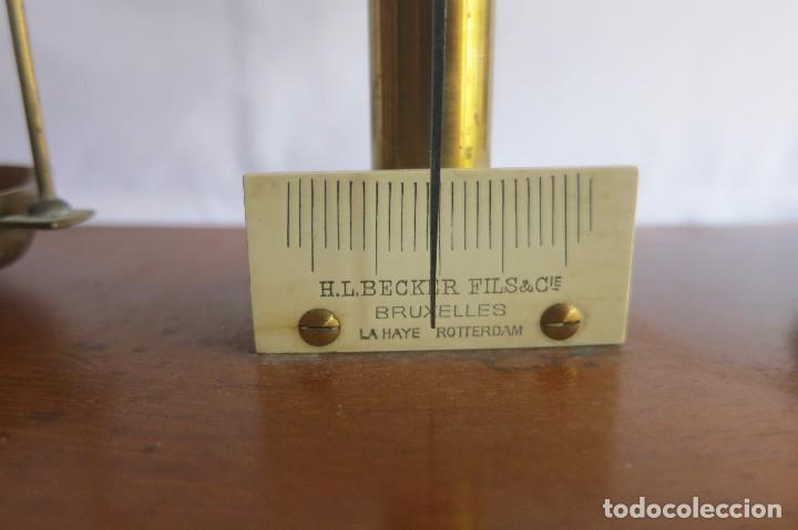 Antig&uuml;edades: balanza de precision Becker 1926 - Foto 5