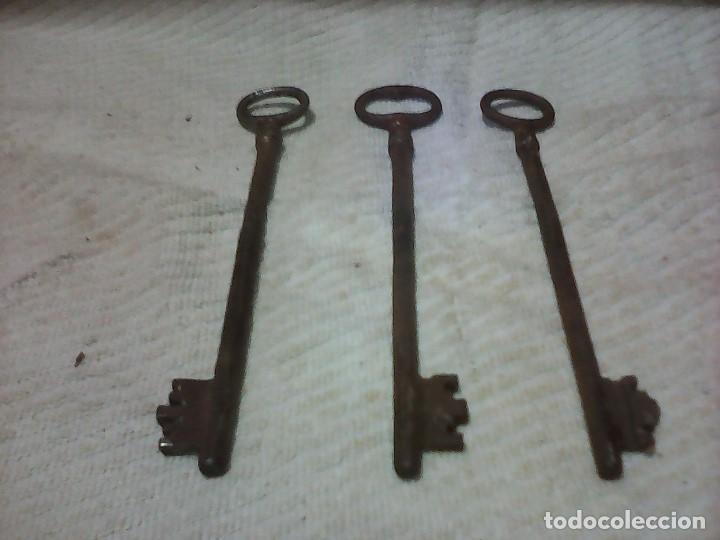 Antig&uuml;edades: llaves antiguas para coleccion - Foto 1