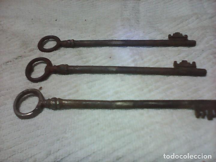 Antig&uuml;edades: llaves antiguas para coleccion - Foto 2