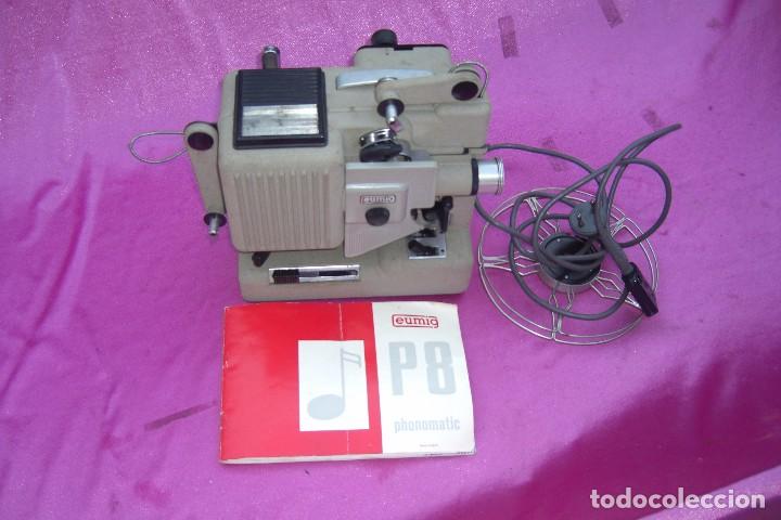 Antig&uuml;edades: PROYECTOR DE CINE EUMIG PHONOMATIC SUPER 8 CAR - Foto 9