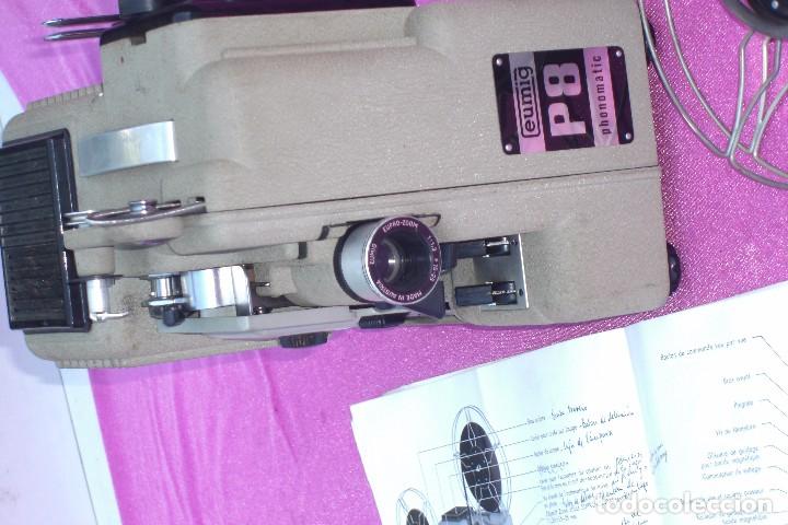 Antig&uuml;edades: PROYECTOR DE CINE EUMIG PHONOMATIC SUPER 8 CAR - Foto 12