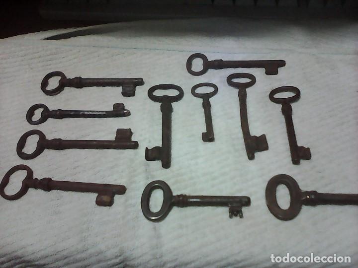 Antig&uuml;edades: llaves antiguas para coleccion - Foto 3