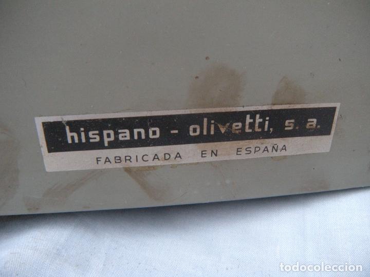 Antig&uuml;edades: M&Aacute;QUINA DE ESCRIBIR OLIVETTI LEXIC&Oacute;N 80 - Foto 5