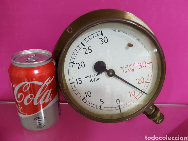 Antig&uuml;edades: Medidor de presion peque&ntilde;o - Foto 1