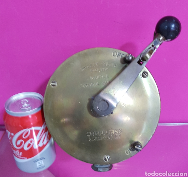 Antig&uuml;edades: Control de silbato n&aacute;utico - Foto 1