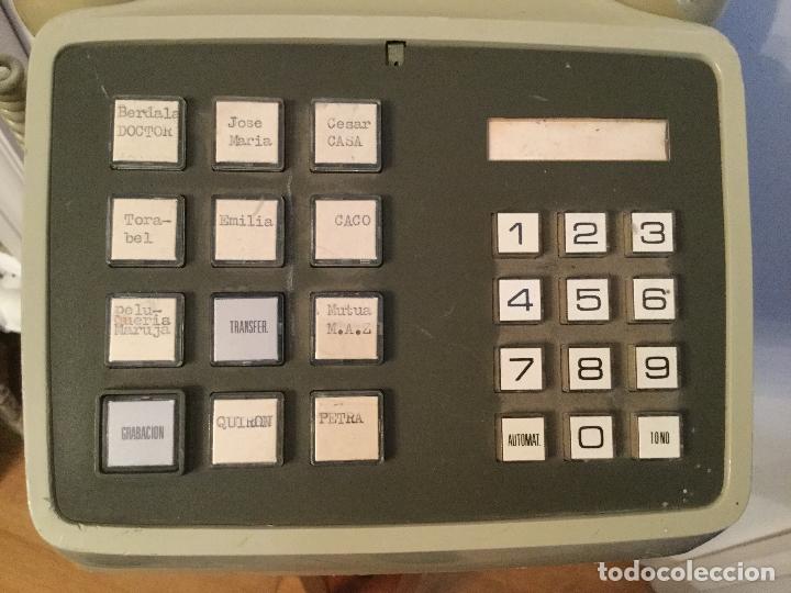 Tel&eacute;fonos: CURIOSO TELEFONO CON MEMORIA PROGRAMABLE MOD TM-10 AMPER SA MADRID - Foto 5