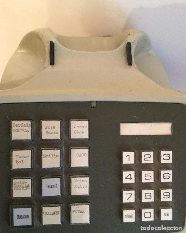 Tel&eacute;fonos: CURIOSO TELEFONO CON MEMORIA PROGRAMABLE MOD TM-10 AMPER SA MADRID - Foto 12