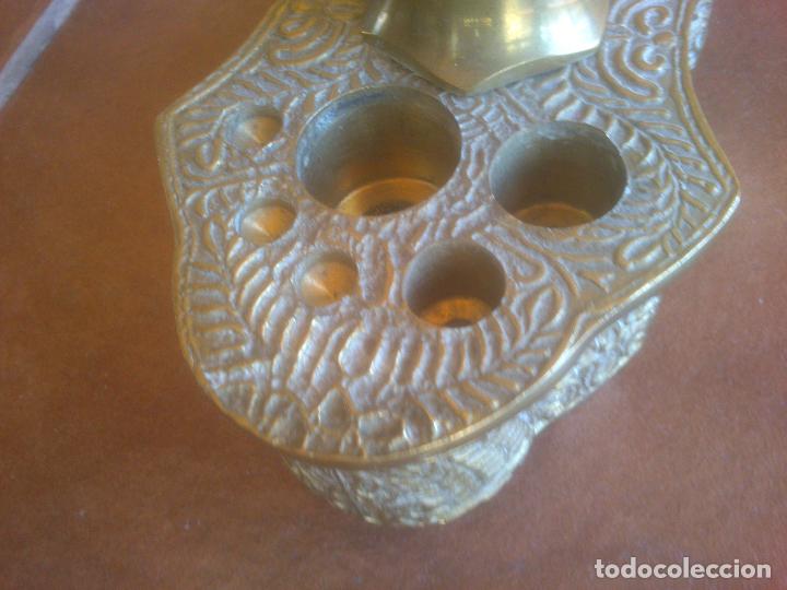 Antig&uuml;edades: GRAN CUERPO DE BALANZA EN BRONCE - Foto 7