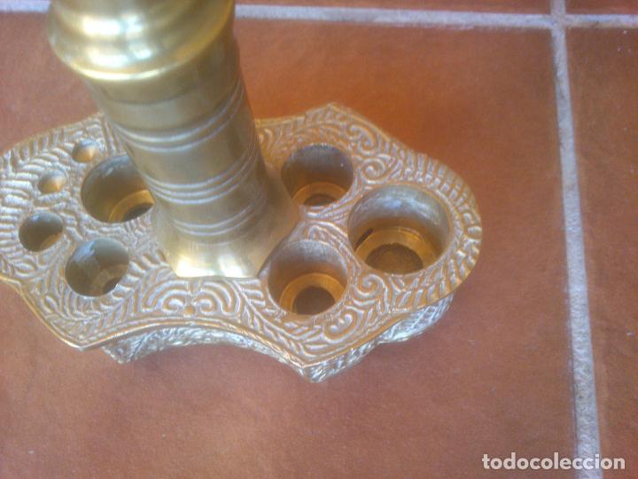 Antig&uuml;edades: GRAN CUERPO DE BALANZA EN BRONCE - Foto 8