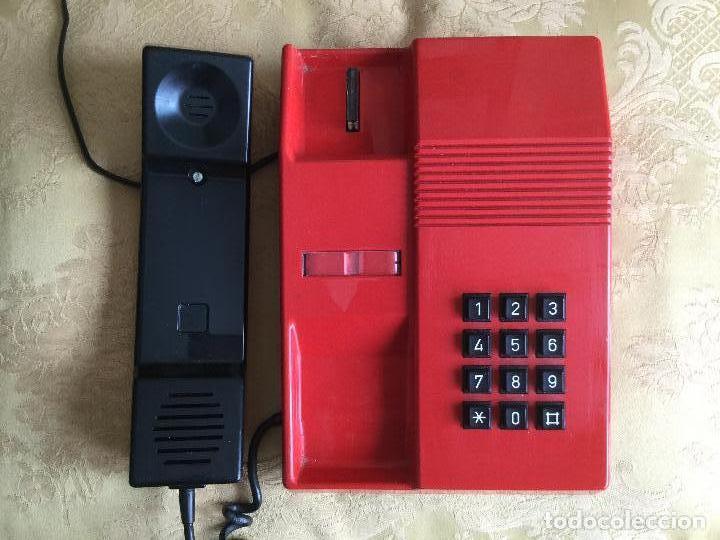 Tel&eacute;fonos: TELEFONO TEIDE ROJO DE SESA A&Ntilde;O 1987 - Foto 3