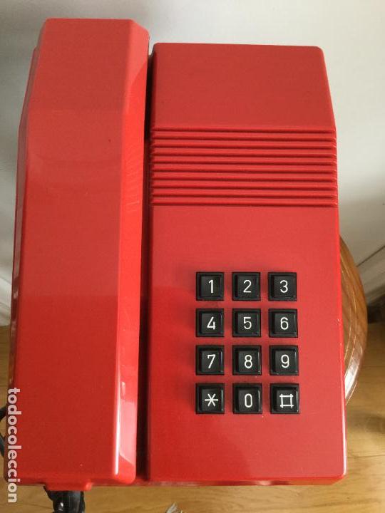 Tel&eacute;fonos: TELEFONO TEIDE ROJO DE SESA A&Ntilde;O 1987 - Foto 8
