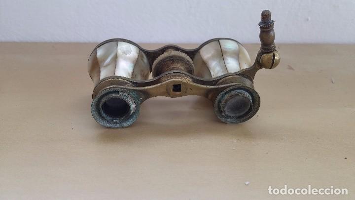 Antig&uuml;edades: Binoculares nacarados - Foto 2