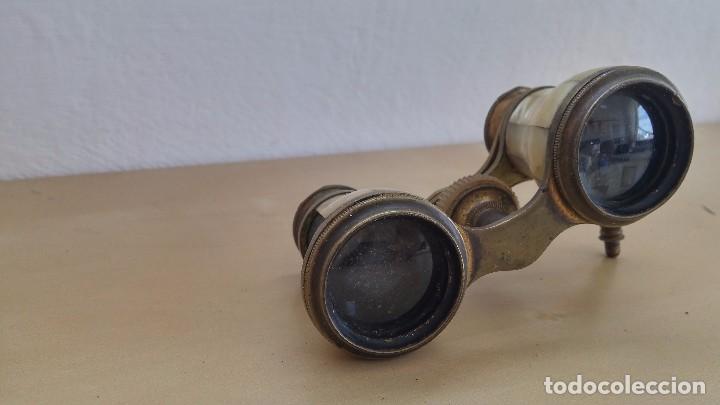 Antig&uuml;edades: Binoculares nacarados - Foto 3