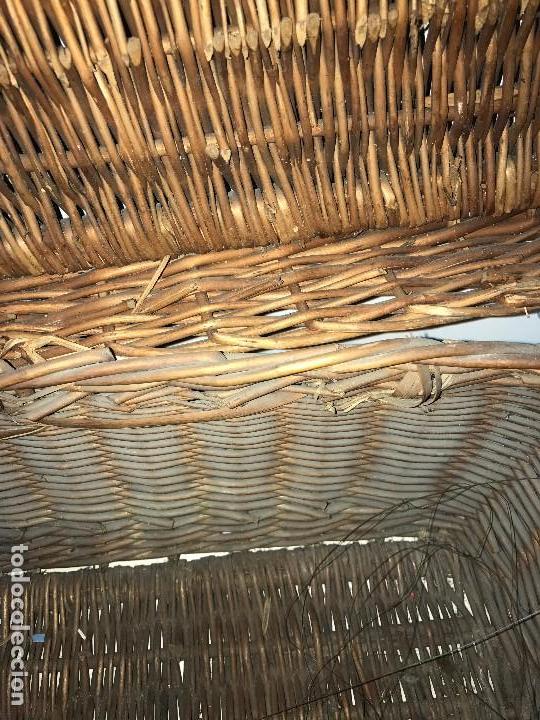 Antig&uuml;edades: ANTIGUA CESTA PARA PECES O ELEMENTOS DE CAZA - Foto 7