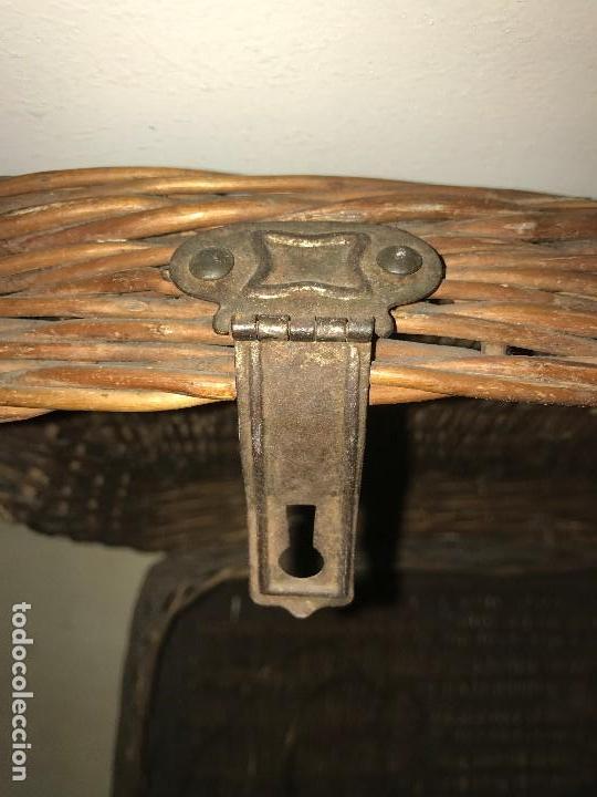 Antig&uuml;edades: ANTIGUA CESTA PARA PECES O ELEMENTOS DE CAZA - Foto 11