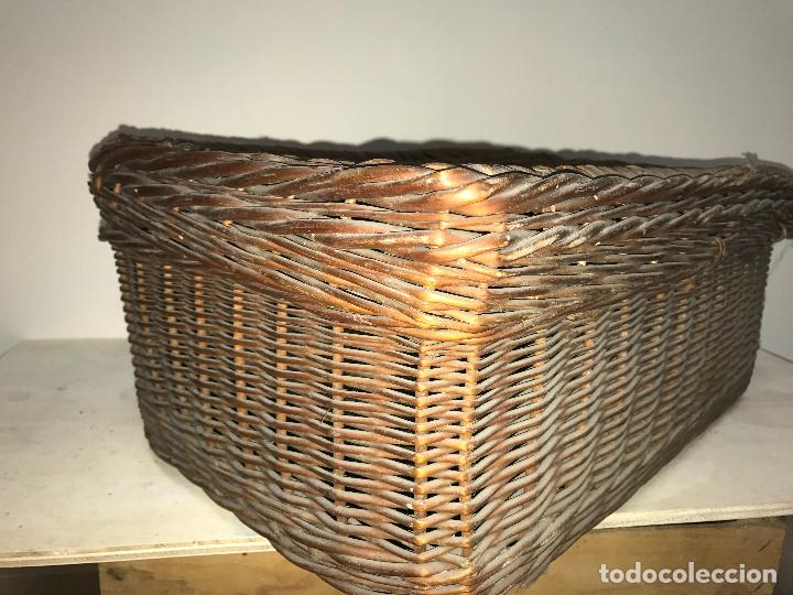 Antig&uuml;edades: ANTIGUA CESTA PARA PECES O ELEMENTOS DE CAZA - Foto 14