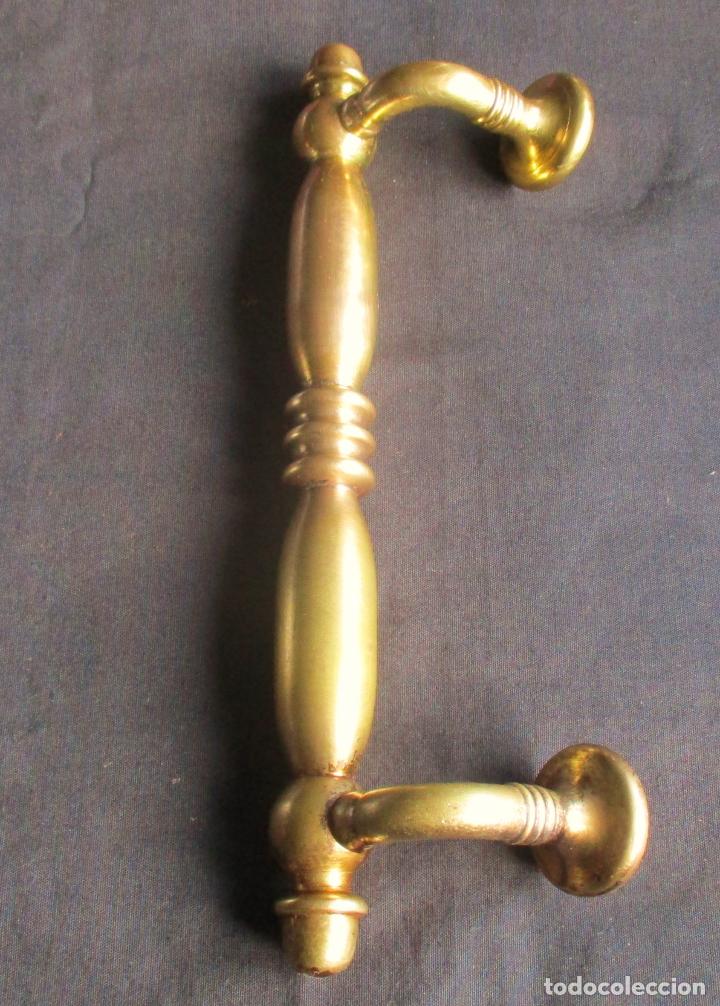 tirador de puerta de entrada de bronce , 30 cm - Comprar Tiradores