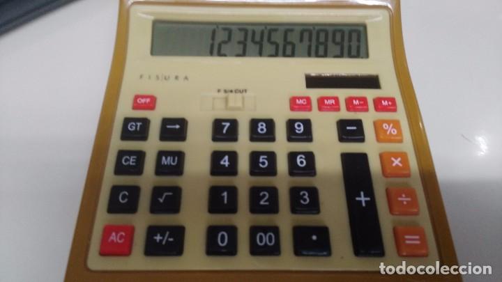 Antig&uuml;edades: antigua calculadora fisura funcionando - Foto 2