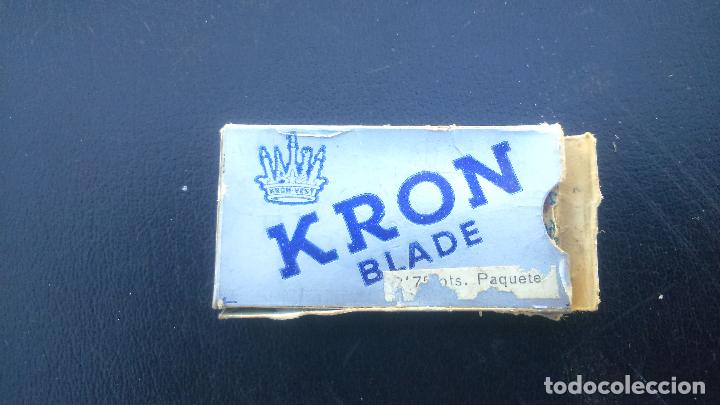 Antig&uuml;edades: HOJAS DE AFEITAR KRON - Foto 1
