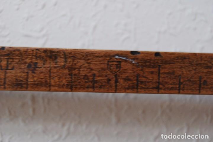 antiguo metro para medir telas - mercería - tie - Comprar Reglas de