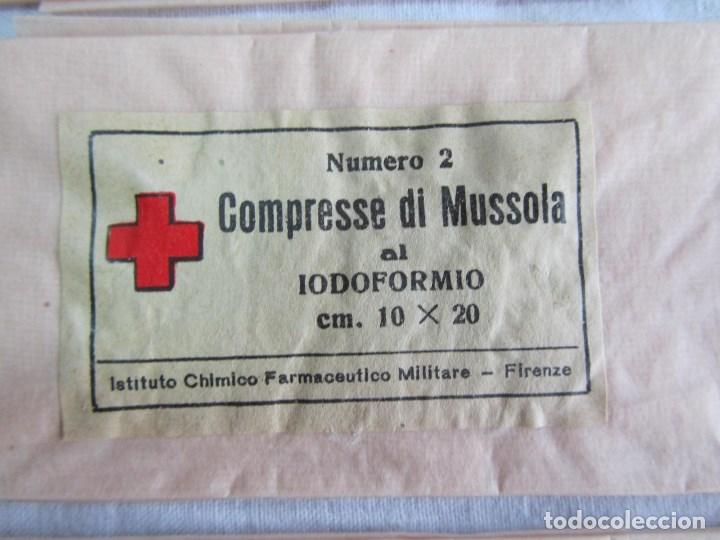 Antig&uuml;edades: 7 sobres de antiguas compresas francesas. Sin usar - Foto 4