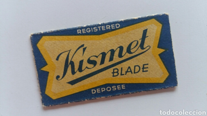 Antig&uuml;edades: (Sevilla) Hoja Afeitar - KISMET. Sin uso - Foto 1