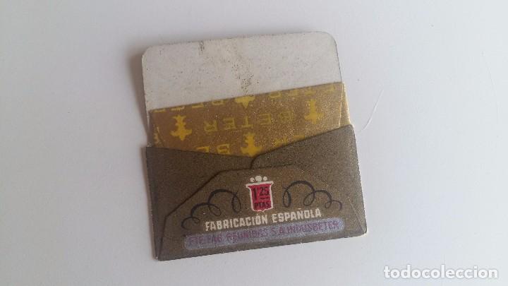 Antig&uuml;edades: Hoja Afeitar - BETER - FLOR DE LIS 1.25 ptas. Sin Uso - Foto 3