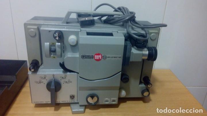 Antig&uuml;edades: PROYECTOR EUMIG MARK S DE SUPER 8 MM - Foto 2