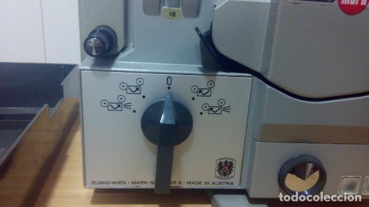 Antig&uuml;edades: PROYECTOR EUMIG MARK S DE SUPER 8 MM - Foto 3