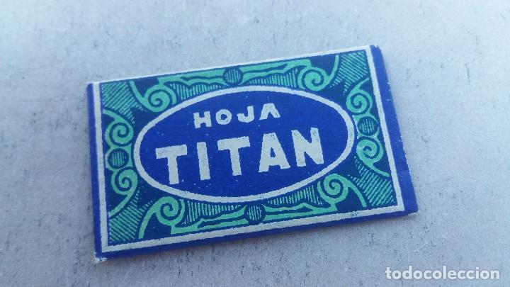 Antig&uuml;edades: Hoja Afeitar - TITAN. Sin Uso - Foto 1
