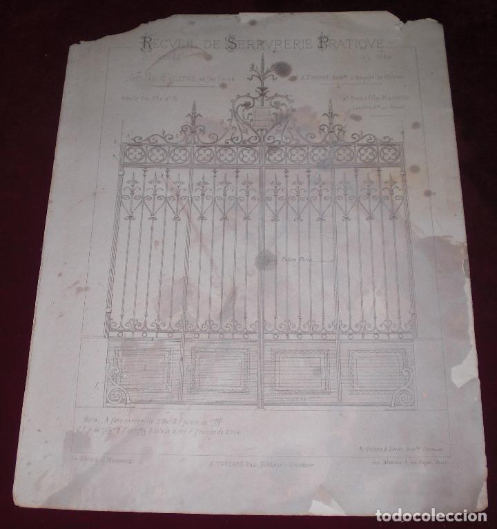 Antig&uuml;edades: Antiguas laminas de forja - Foto 3