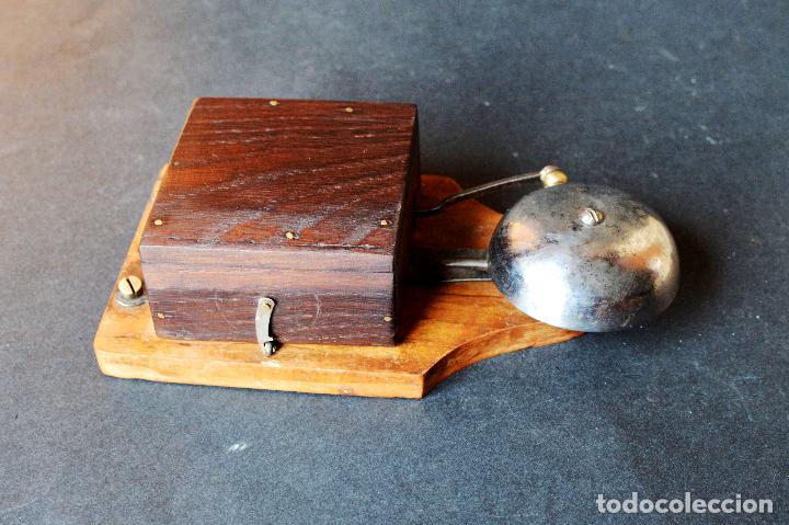 Antig&uuml;edades: TIMBRE ELECTRICO DE 125  No s&eacute; si funciona - Foto 2