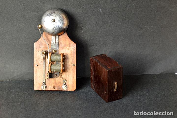 Antig&uuml;edades: TIMBRE ELECTRICO DE 125  No s&eacute; si funciona - Foto 3