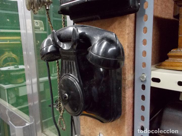antiguo telefono de pared de la marca telegrafv - Compra venta en  todocoleccion