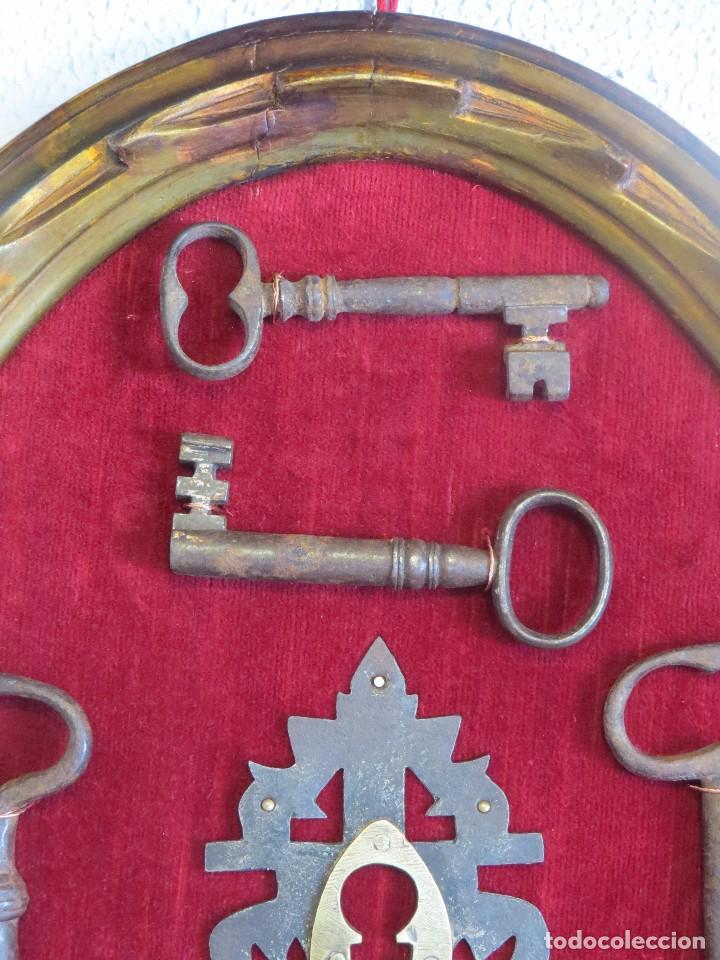 Antig&uuml;edades: PANOPLIA DE LLAVES Y BOCALLAVE ANTIGUAS - Foto 6