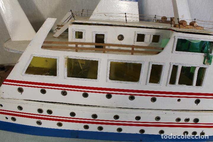 Antig&uuml;edades: barco de pasajeros en madera - Foto 2