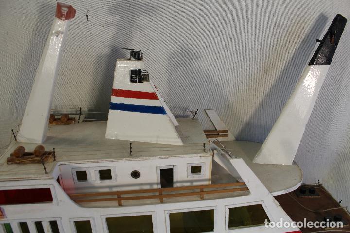 Antig&uuml;edades: barco de pasajeros en madera - Foto 6