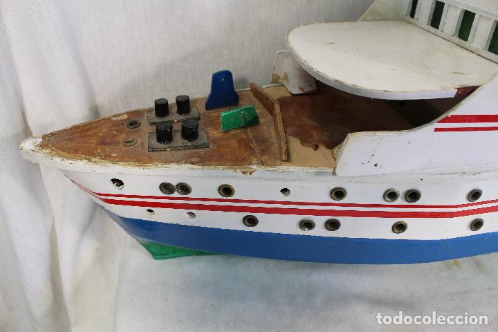 Antig&uuml;edades: barco de pasajeros en madera - Foto 7