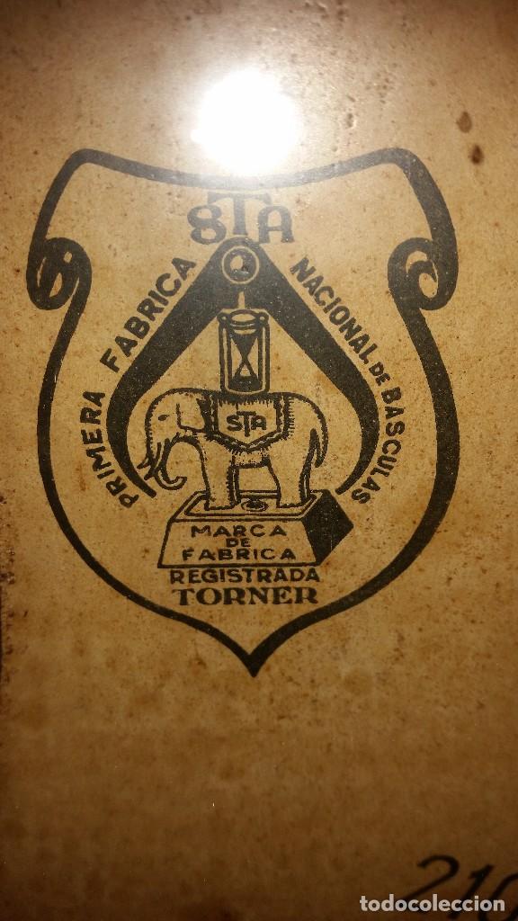 Antig&uuml;edades: Antigua Bascula TORNER - Foto 4