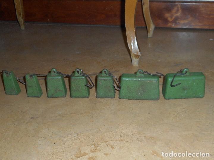 Antig&uuml;edades: Original juego de pesas - Foto 4