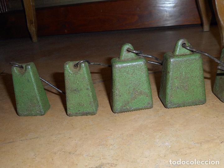 Antig&uuml;edades: Original juego de pesas - Foto 5