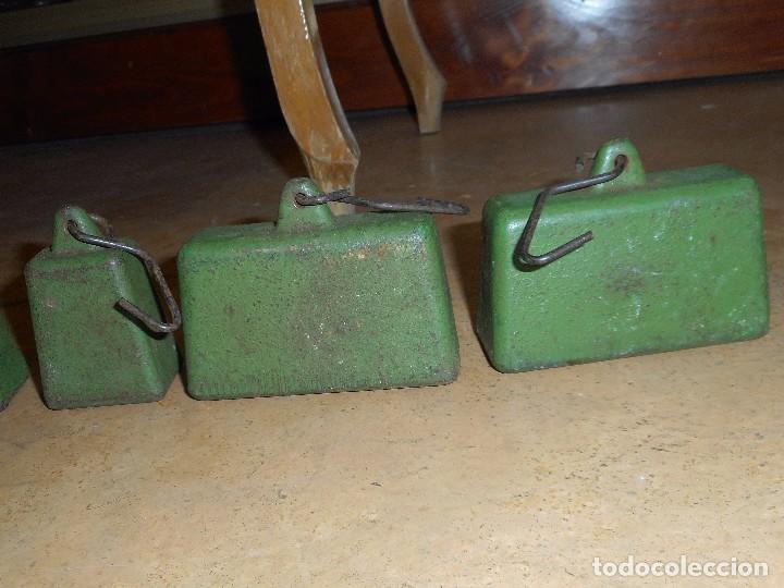 Antig&uuml;edades: Original juego de pesas - Foto 6