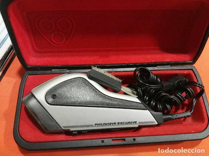 Antig&uuml;edades: Maquina de afeitar Philisave Exclusive con su caja - Foto 1